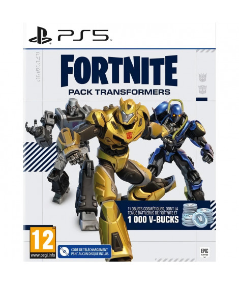 Fortnite Pack Transformers - Jeu PS5