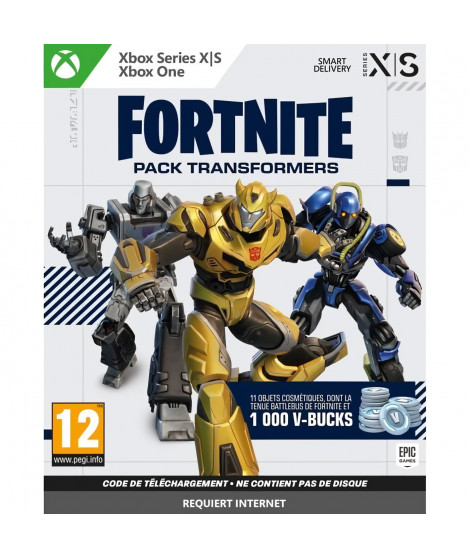 Fortnite Pack Transformers - Jeu Xbox One et Xbox Series X