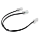 B - CORDON DE BRASSAGE DOUBLE RJ