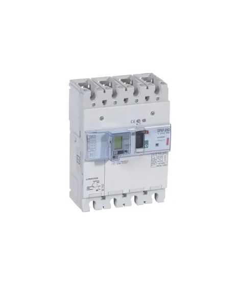 DPX3 250ELE+MES+DIFF 4P 250A