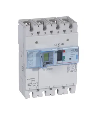 DPX3 250ELE+ DIFF 4P 250A 70KA