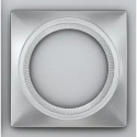BAGUE ZAMAK CARREE 68X68MM POUR