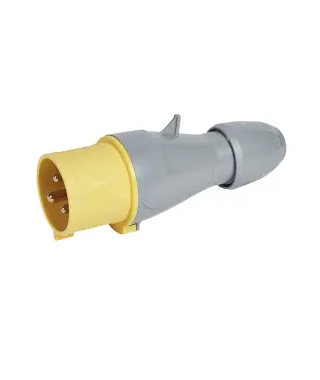 FICHE DROITE 2P+T IP44 100V A 13