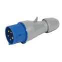FICHE DROITE 4P+T IP44 200V A 25