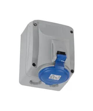 Prise saillie fixe P17 plastique