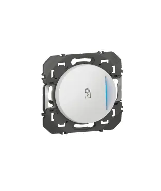 Poussoir simple avec voyant lumi