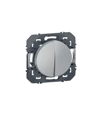 Poussoir double dooxie 6A 250V~