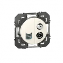 B - PRISE TV-SAT + RJ45 CAT6 STP