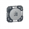 B - DOUBLE CHARGEUR USB 1 TYPE-A