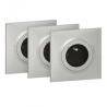 PACK EXT. 3 PRISES ALU
