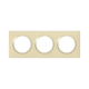 B - PLAQUE CARREE DOOXIE 3 POSTE