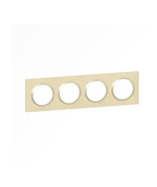 B - PLAQUE CARREE DOOXIE 4 POSTE