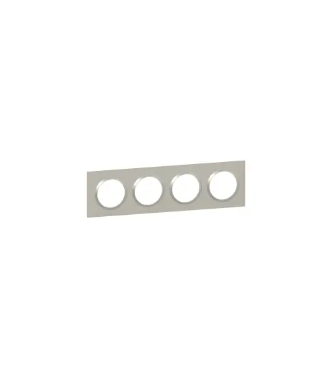 B - PLAQUE CARREE DOOXIE 4 POSTE