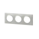 PLAQUE CARREE DOOXIE 3 POSTES FI