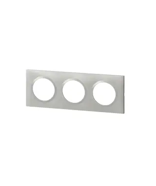 PLAQUE CARREE DOOXIE 3 POSTES FI
