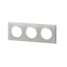 PLAQUE CARREE DOOXIE 3 POSTES FI