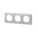 PLAQUE CARREE DOOXIE 3 POSTES FI