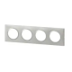 PLAQUE CARREE DOOXIE 4 POSTES FI