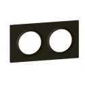 PLAQUE CARREE DOOXIE 2 POSTES FI