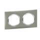 PLAQUE CARREE DOOXIE 2 POSTES FI
