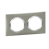PLAQUE CARREE DOOXIE 2 POSTES FI
