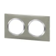 PLAQUE CARREE DOOXIE 2 POSTES FI