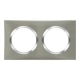 PLAQUE CARREE DOOXIE 2 POSTES FI