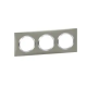 PLAQUE CARREE DOOXIE 3 POSTES FI