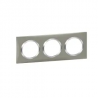 PLAQUE CARREE DOOXIE 3 POSTES FI
