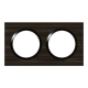 PLAQUE CARREE DOOXIE 2 POSTES FI