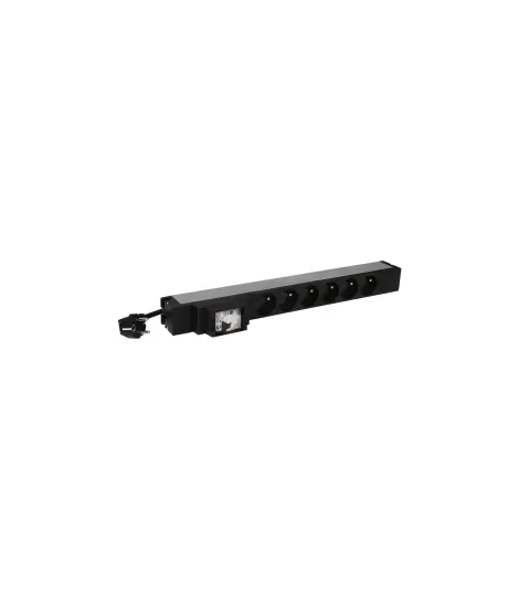 PDU 19POUCES 1U LCS² - 6X2P+T -