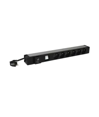 PDU 19POUCES 1U LCS² - 6X2P+T -