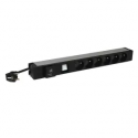 PDU 19POUCES 1U LCS² - 6X2P+T -