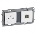 PRISE DE COURANT ET CHARGEUR 2 U