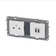 PRISE DE COURANT ET CHARGEUR 2 U