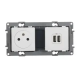 PRISE DE COURANT ET CHARGEUR 2 U