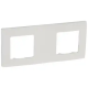 PLAQUE NILOE 2 POSTES ENTRAXE 10