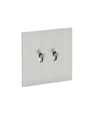 Double poussoir à levier cylindr