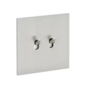 Double poussoir à levier cylindr