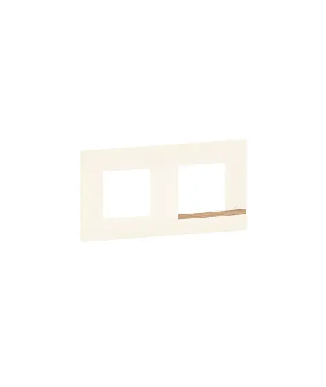 PLAQUE ALTEGE MEZZO 2 POSTES NOT