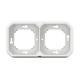 B - SUPPORT PLAQUE ENCASTRE 2 PO