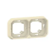 C - SUPPORT PLAQUE ENCASTRE 2 PO