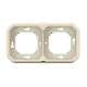 C - SUPPORT PLAQUE ENCASTRE 2 PO