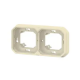 C - SUPPORT PLAQUE ENCASTRE 2 PO