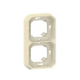 C - SUPPORT PLAQUE ENCASTRE 2 PO