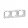 C - SUPPORT PLAQUE ENCASTRE 3 PO