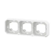C - SUPPORT PLAQUE ENCASTRE 3 PO