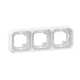 C - SUPPORT PLAQUE ENCASTRE 3 PO