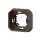 SUPPORT PLAQUE ENCASTRE 1 POSTE