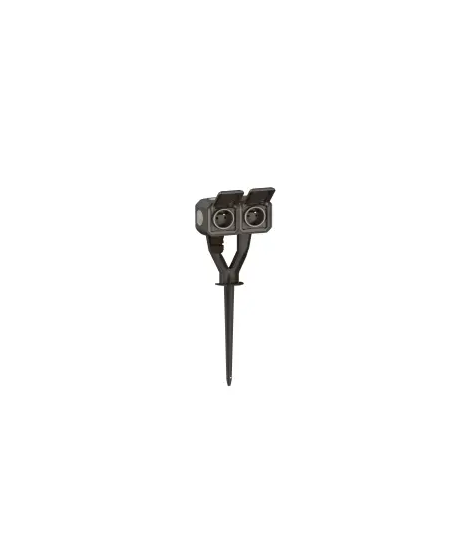 B - PIQUET DE JARDIN PLEXO AVEC